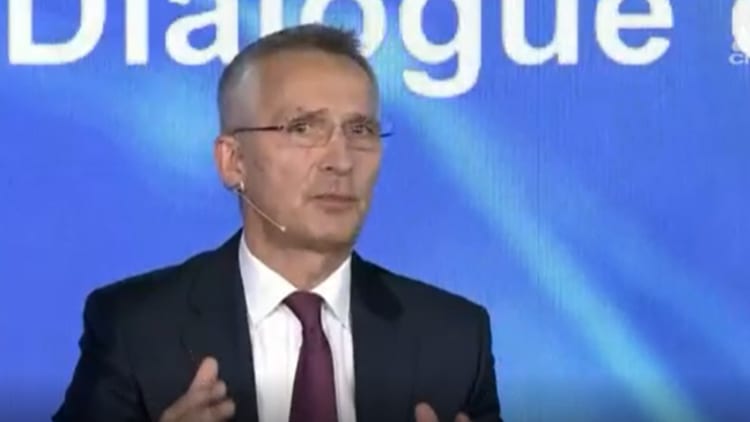 NATO chief: Would not be good for the military if we're the only fossil fuel sector left