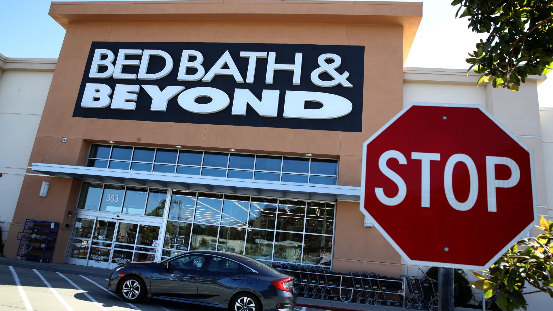 Bed Bath & Beyond up nearly 40%, AMC surges as meme chatter on message boards increases
