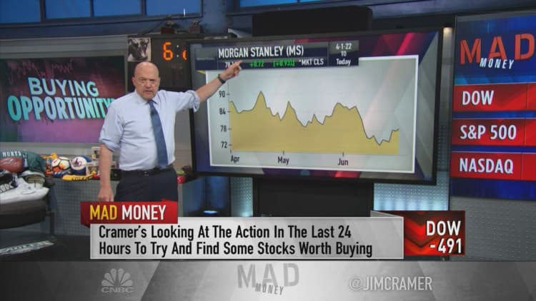Jim Cramer gives his take on four stocks he believes are investable