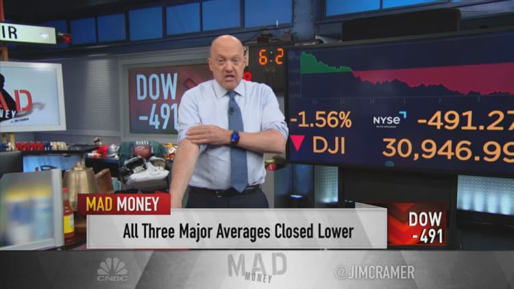 Jim Cramer picks 4 'buyable' stocks to snap up after ugly market days