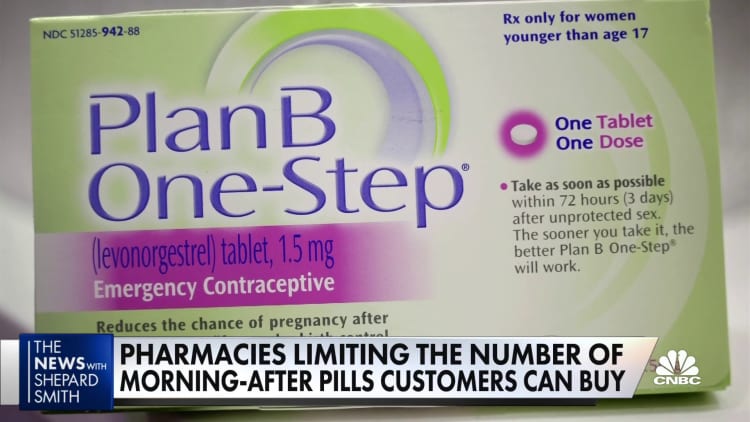 Pharmacies limit number of morning-after pills customers can buy