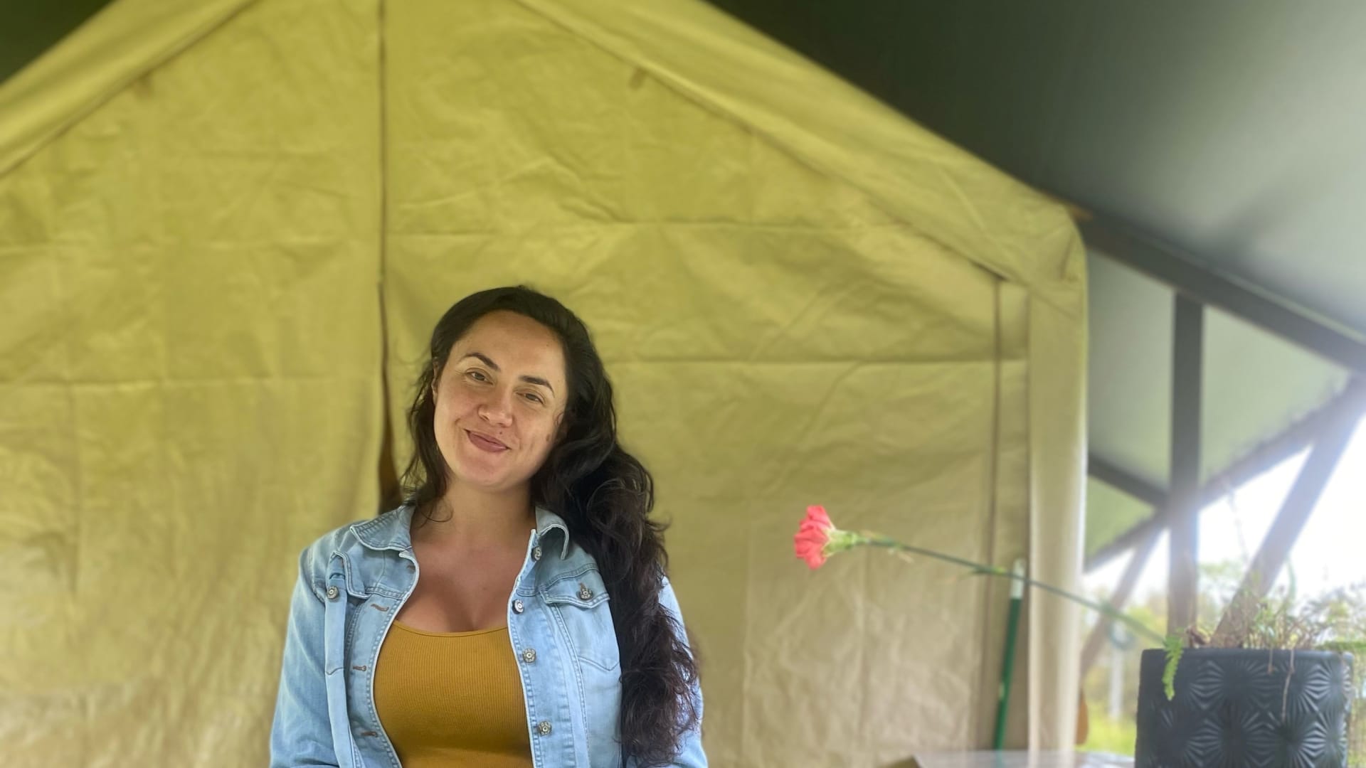 This 28-year-old spent $8,000 setting up an Airbnb tent near a Hawaiian volcano–now it earns her $28,000 per year