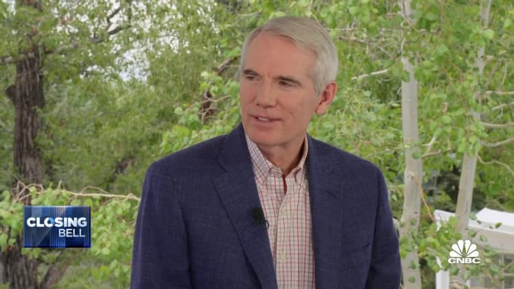 The recession mentality is upon us, says Sen. Rob Portman