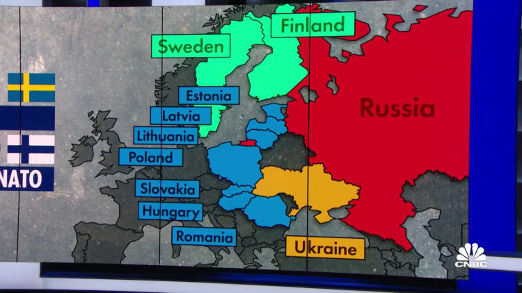 Putin warns after Finland and Sweden invited to join NATO