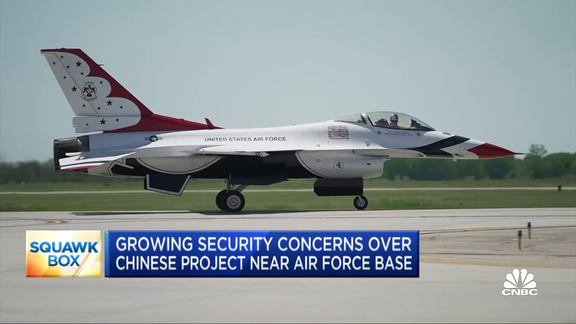 Security concerns grow over Chinese project near U.S. Air Force base