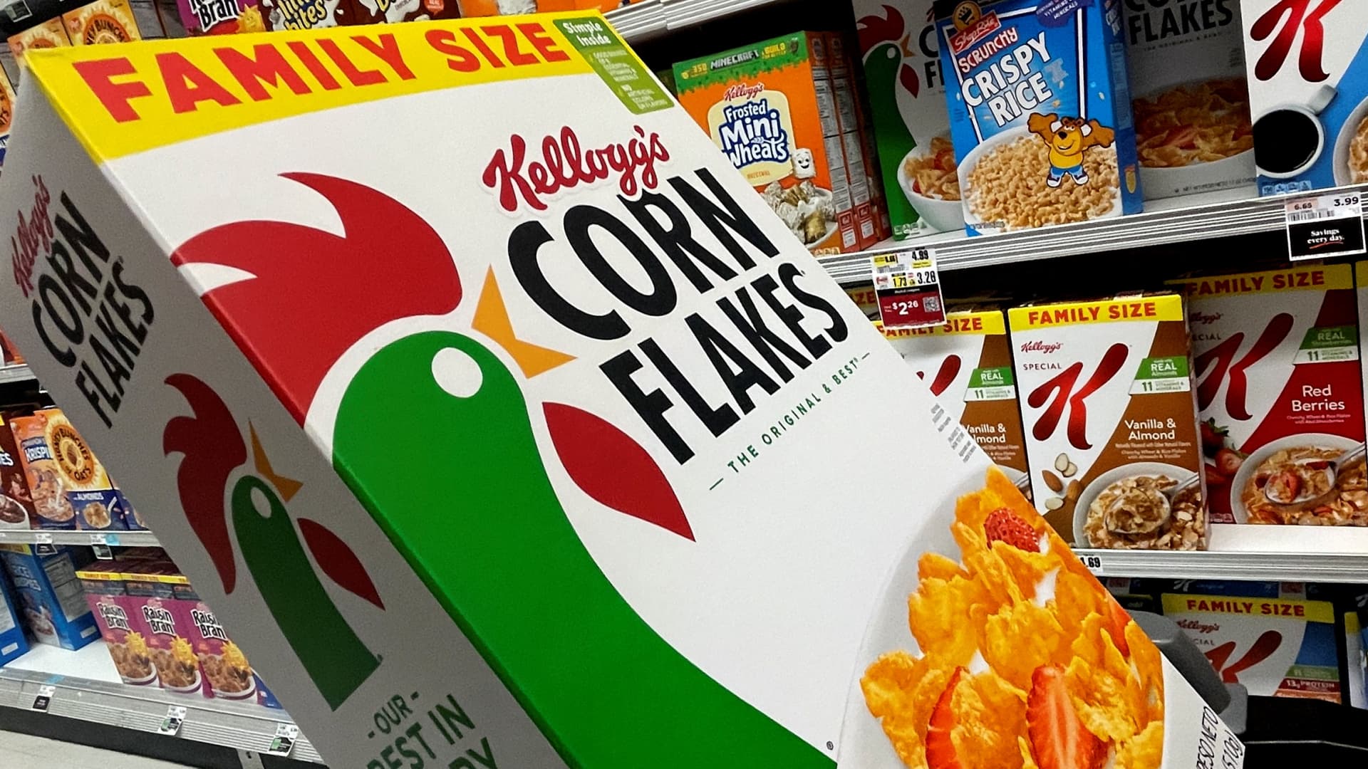 Kellogg, General Mills, Post cereal sales slow after pandemic surge