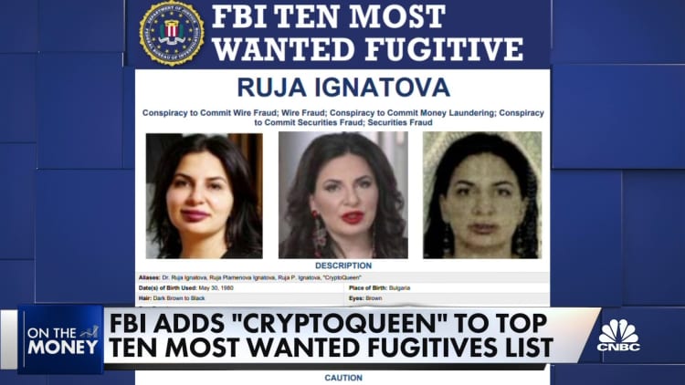 Woman behind $4B crypto fraud scheme makes FBI's ten most wanted fugitive list