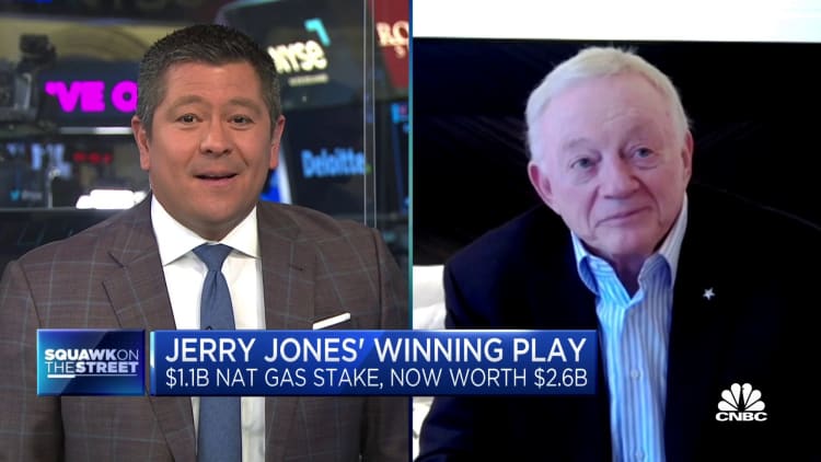 Dallas Cowboys owner Jerry Jones breaks down winning stake in Comstock Resources