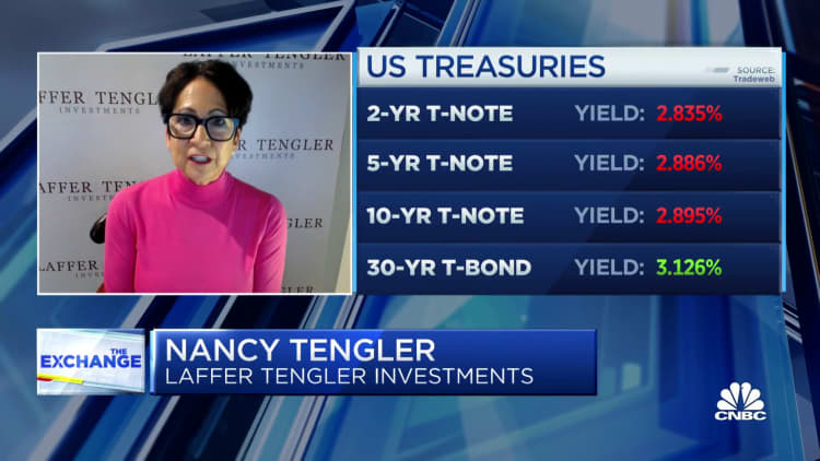 Laffer Tengler CEO Nancy Tengler says she's adding risk to her portfolio