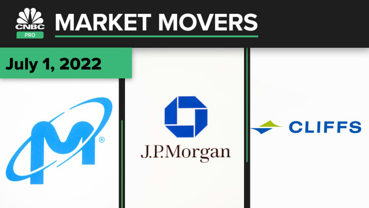 Micron, JPMorgan, and Cleveland-Cliffs are some of today's stocks: Pro Market Movers July 1