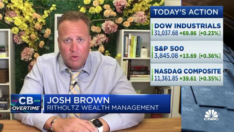 Market doesn't need a full rally to take pressure off, says Ritholtz's Josh Brown