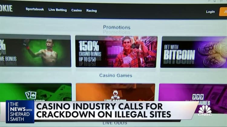 Casino industry pushes for crackdown on illegal offshore gambling