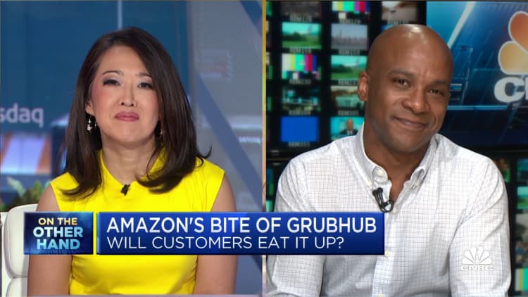 Can Amazon make Grubhub a delivery winner? Here are both sides of the issue