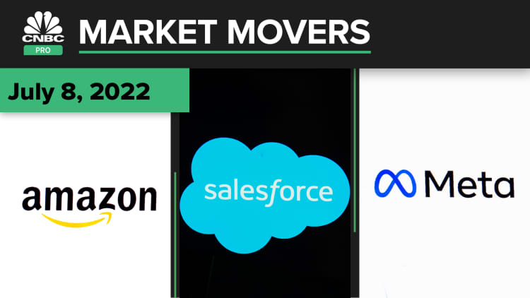 Amazon, Salesforce, and Meta are some of today's stocks: Pro Market Movers July 8