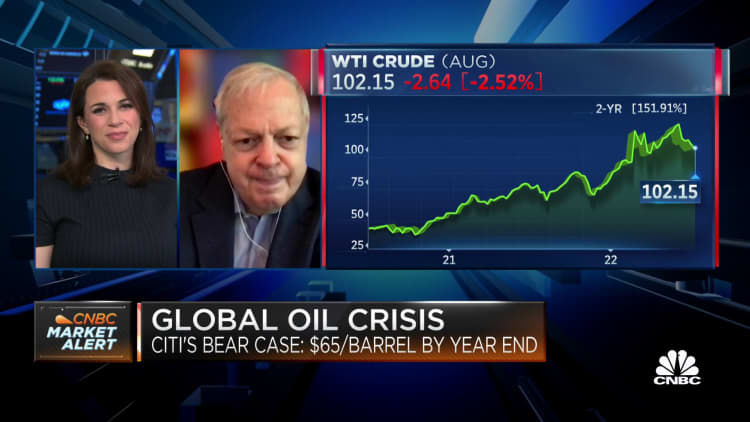 There's a 50/50 probability there will be a significant slowdown or global recession, says Citi's Ed Morse