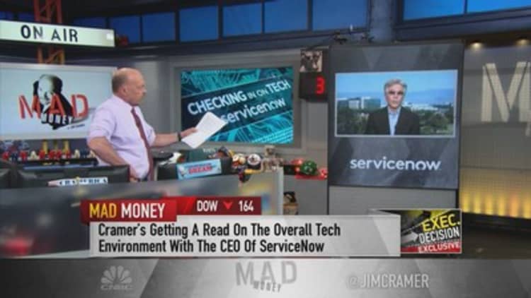 Watch Jim Cramer's full interview with ServiceNow CEO Bill McDermott