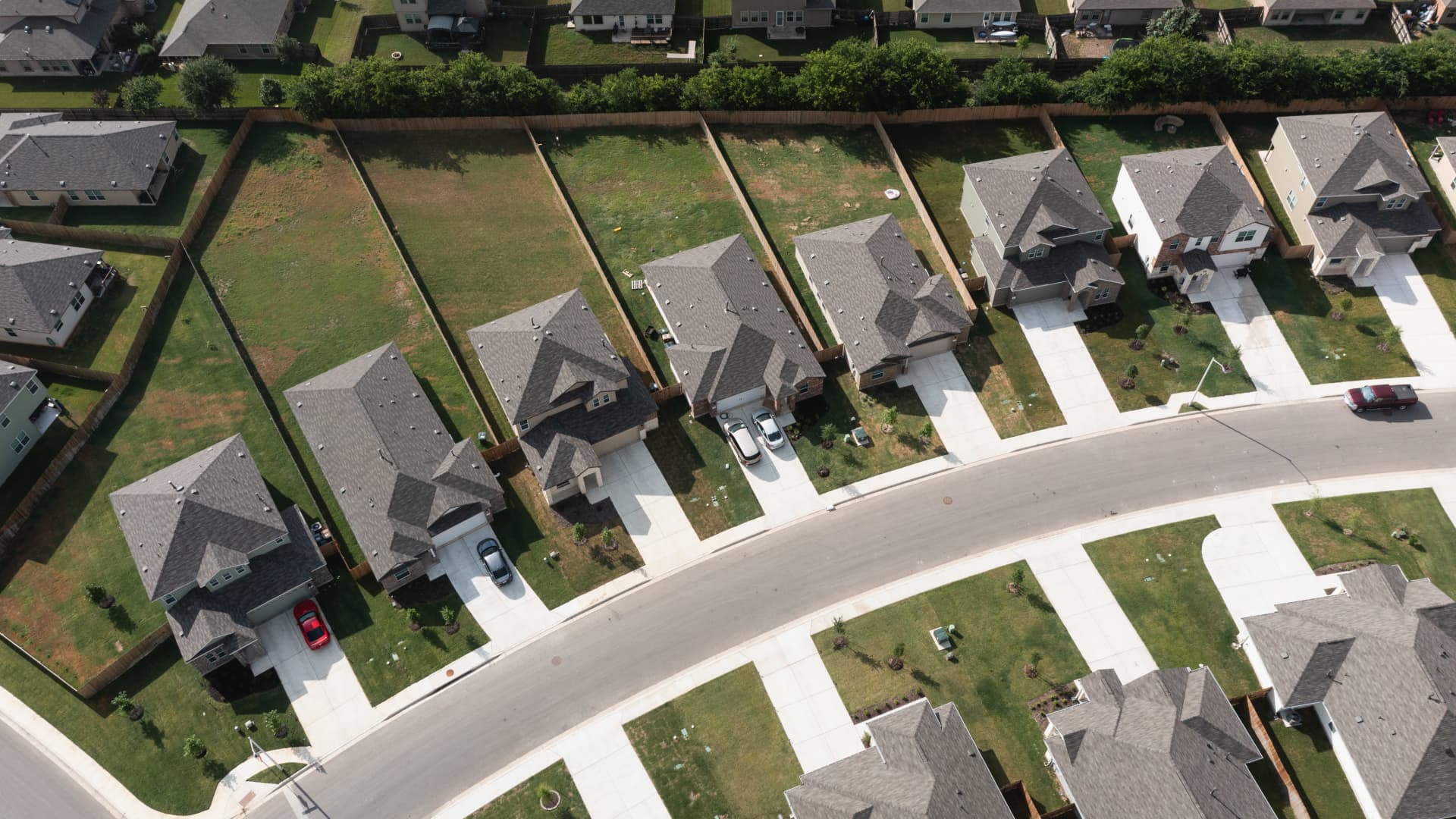 A residential neighborhood in Austin, Texas, on Sunday, May 22, 2022.
