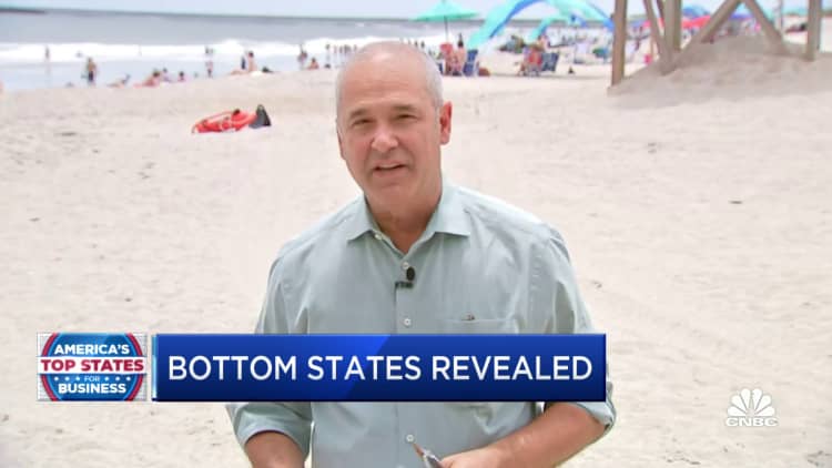 CNBC's Scott Cohn reveals the worst U.S. state for business