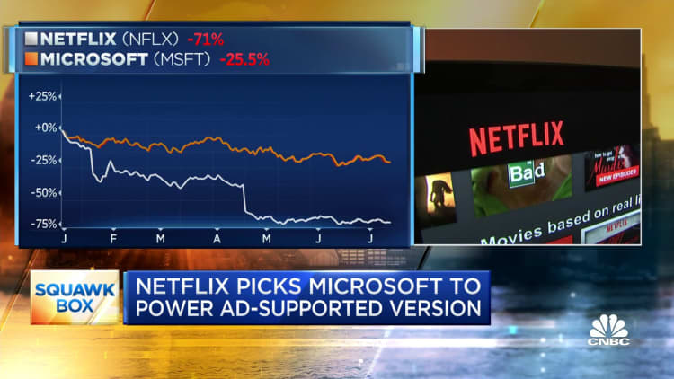Executive Edge: Netflix picks Microsoft to power ad-supported version
