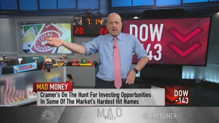 Jim Cramer says investors should eye these 5 downtrodden stocks