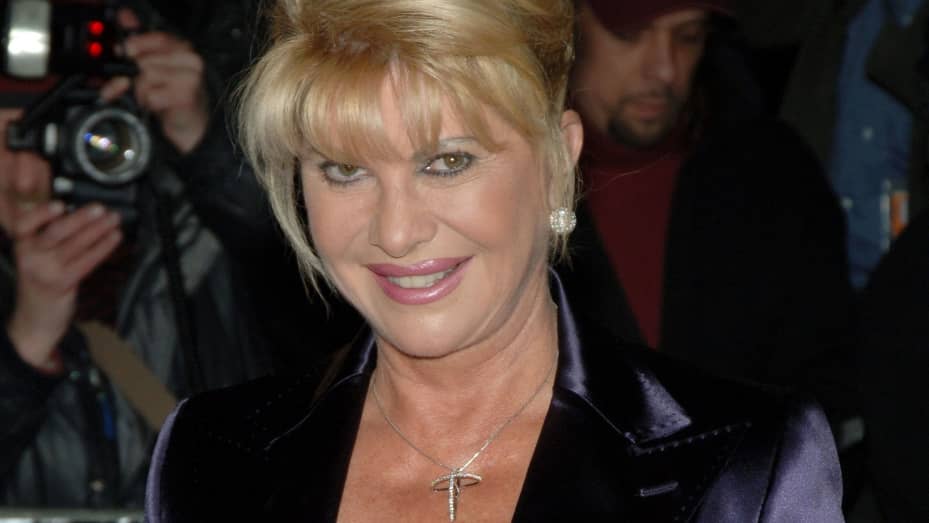 Ivana Trump arrives at World Premiere of 