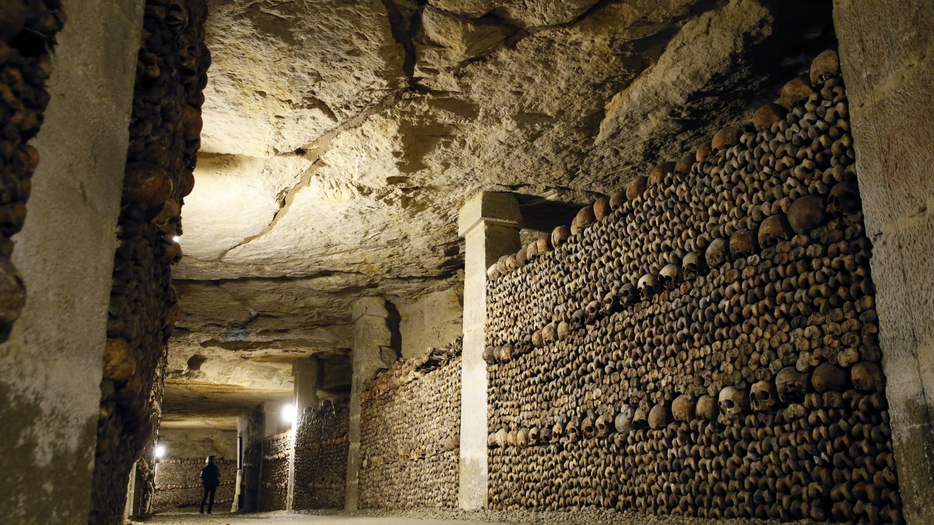 Crypto developers descend on Paris to talk code and party 65 feet underground in the Catacombs