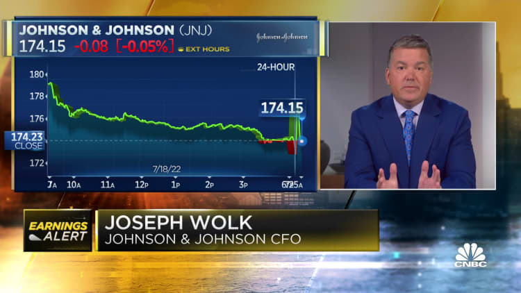 Johnson & Johnson CFO Joseph Wolk on second-quarter earnings beat