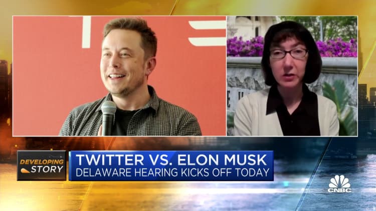 Musk doesn't have much basis to walk away from the Twitter merger, says Tulane Professor Ann Lipton