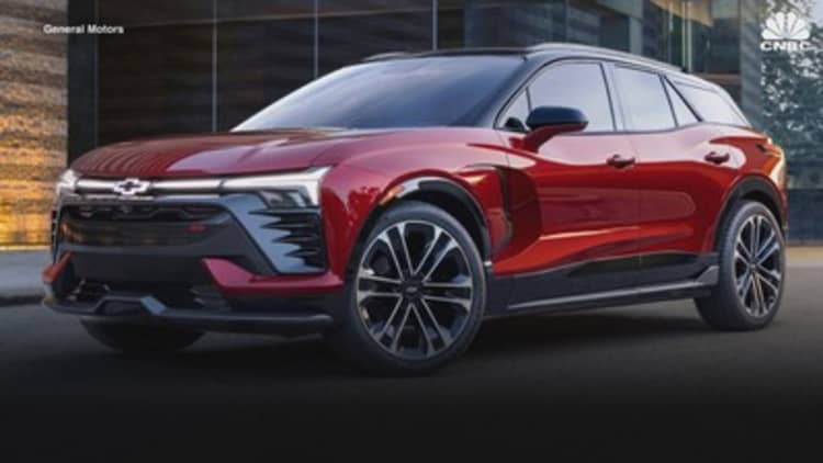 GM reveals electrical  2024 Chevrolet Blazer EV
