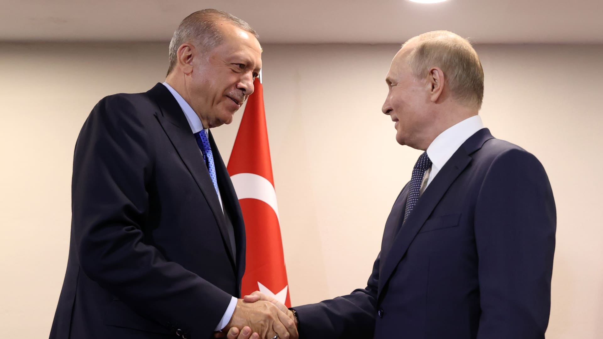 Russian President Vladimir Putin is expected to meet Turkey's President Recep Tayyip Erdogan on Thursday.