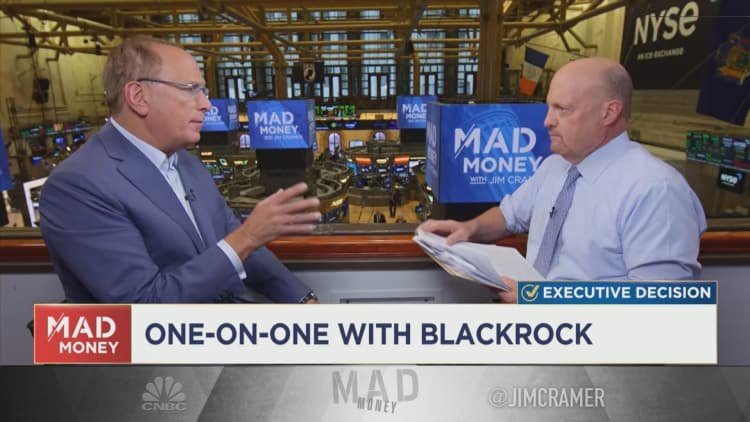 Stop panicking about inflation, BlackRock CEO tells investors – 'We're going to get through this'