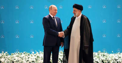 Putin's trip to Iran shows Russia's 'desperation,' says U.S. Institute of Peace