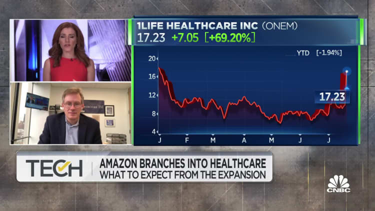 Amazon's deal with One Medical is part of an 'option package,' says Evercore's Mahaney