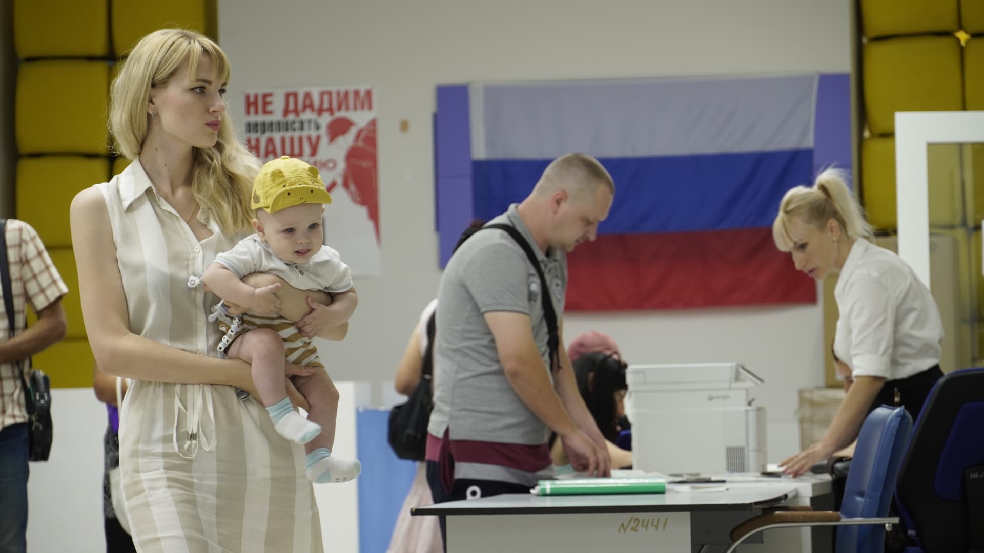 Referendum voting in Russian-occupied territories of Ukraine is underway, Russian state media has reported. Western and Ukrainian officials are rebuki