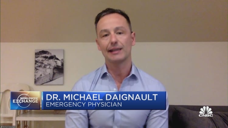 Emergency physician Dr. Michael Daignault says we're now in a different kind of pandemic