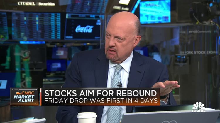 Jim Cramer explains why crypto is a 'disease' that hit Snap and Robinhood