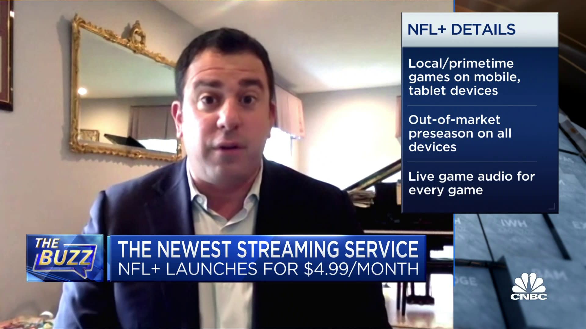 National Football Leagues new streaming service NFL+ launches at $4.99 per month