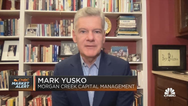 Yusko: The average investor will use Bitcoin as a store of value, but the currency aspect of it is the payment rail and technology