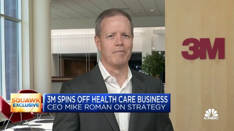 3M CEO Mike Roman breaks down decision to spin off health care business