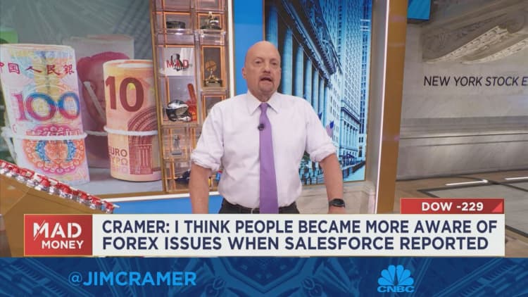 Jim Cramer explains how the strong dollar has hurt companies' earnings