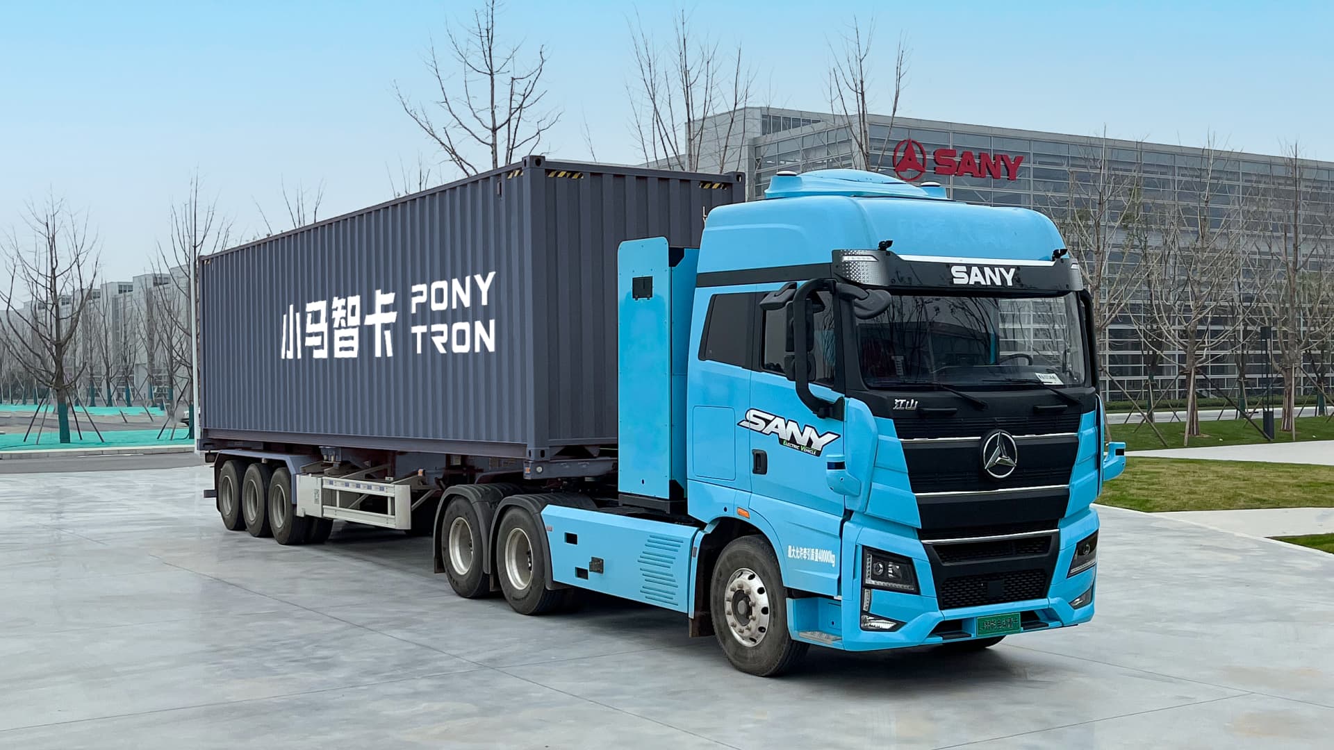 Self-driving start-up Pony.ai plans to mass produce robotrucks in China