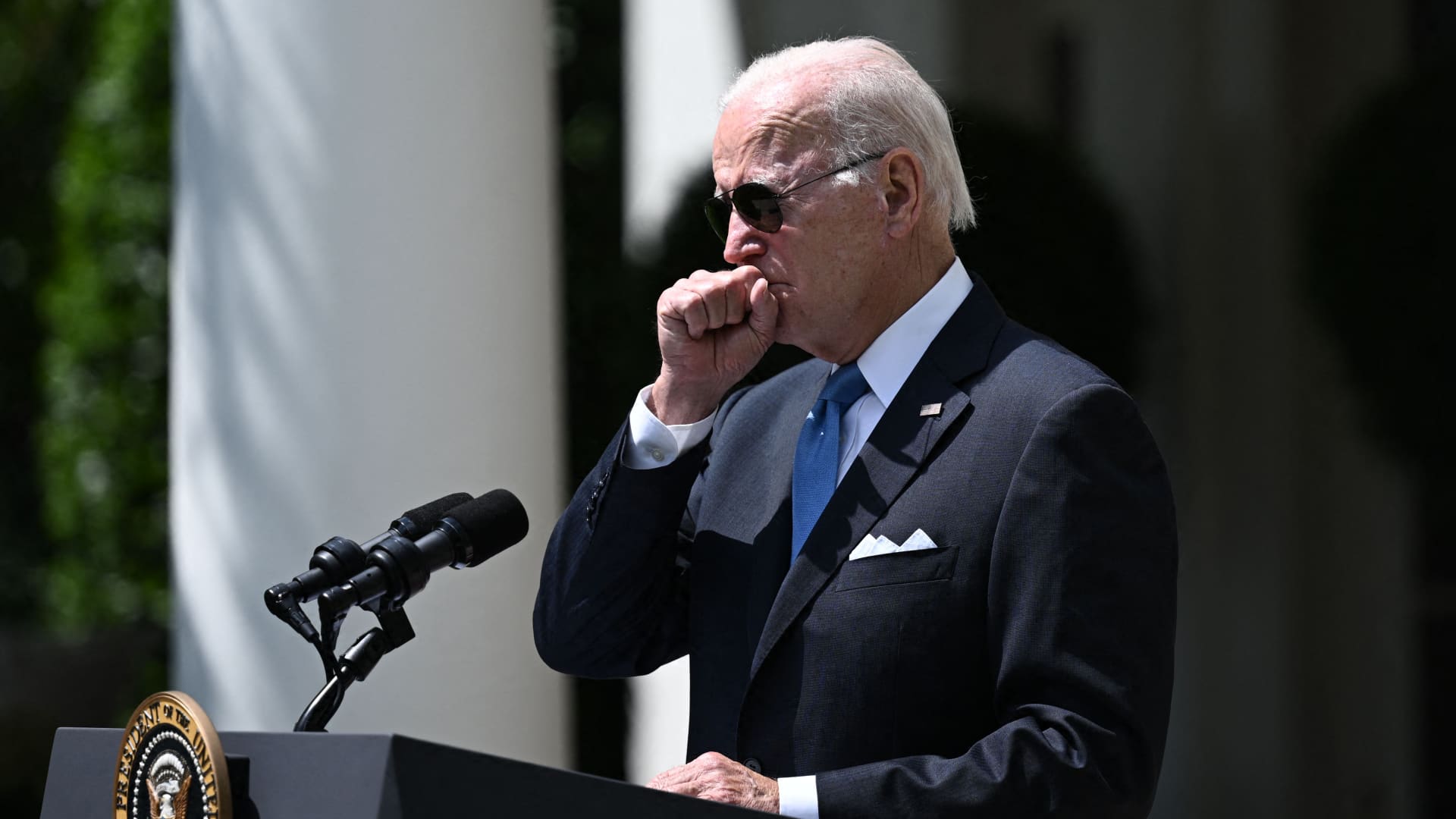 Watch live: Biden speaks about his negative Covid test and the broader pandemic effort - CNBC