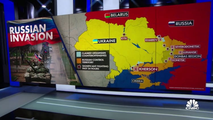 Ukraine begins counteroffensive to retake Kherson