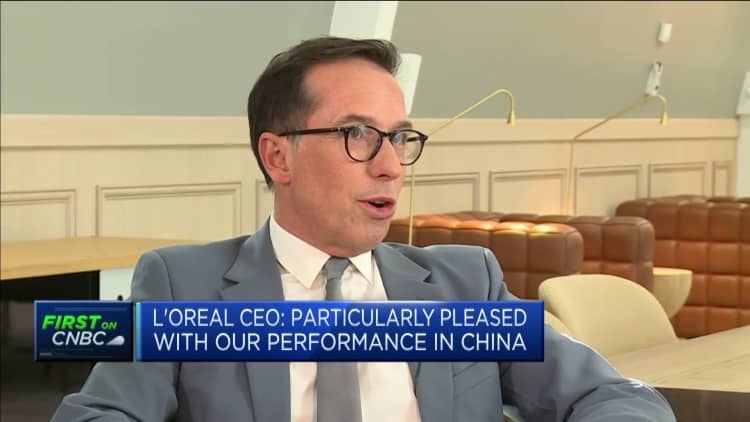 L'Oreal CEO: We don't think people will move away from our products despite tough times