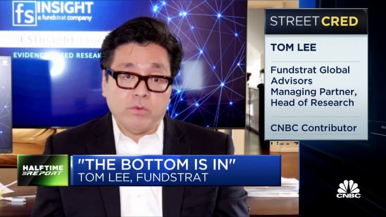 Leading indicators show CPI will be under 2% in 6 months, says Fundstrat's Tom Lee