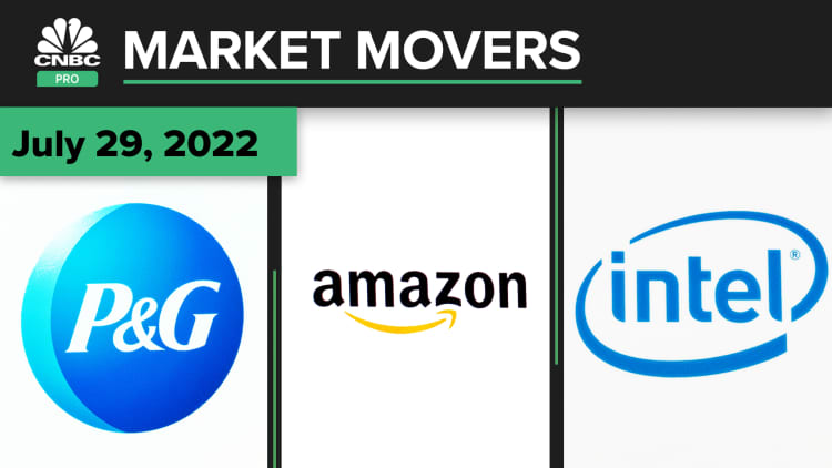 P&G, Amazon, and Intel are some of today's stocks: Pro Market Movers July 29