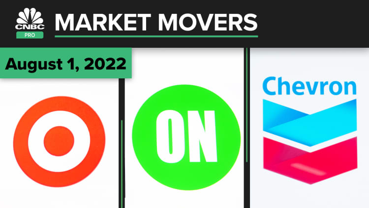 Target, ON Semiconductor, and Chevron are some of today's stocks: Pro Market Movers August 1