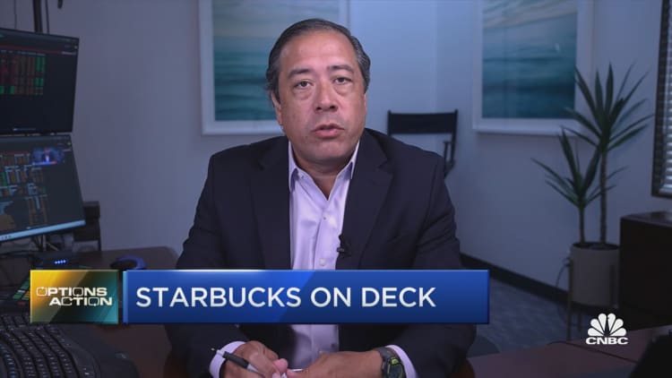 Options Action: Starbucks earnings on tap