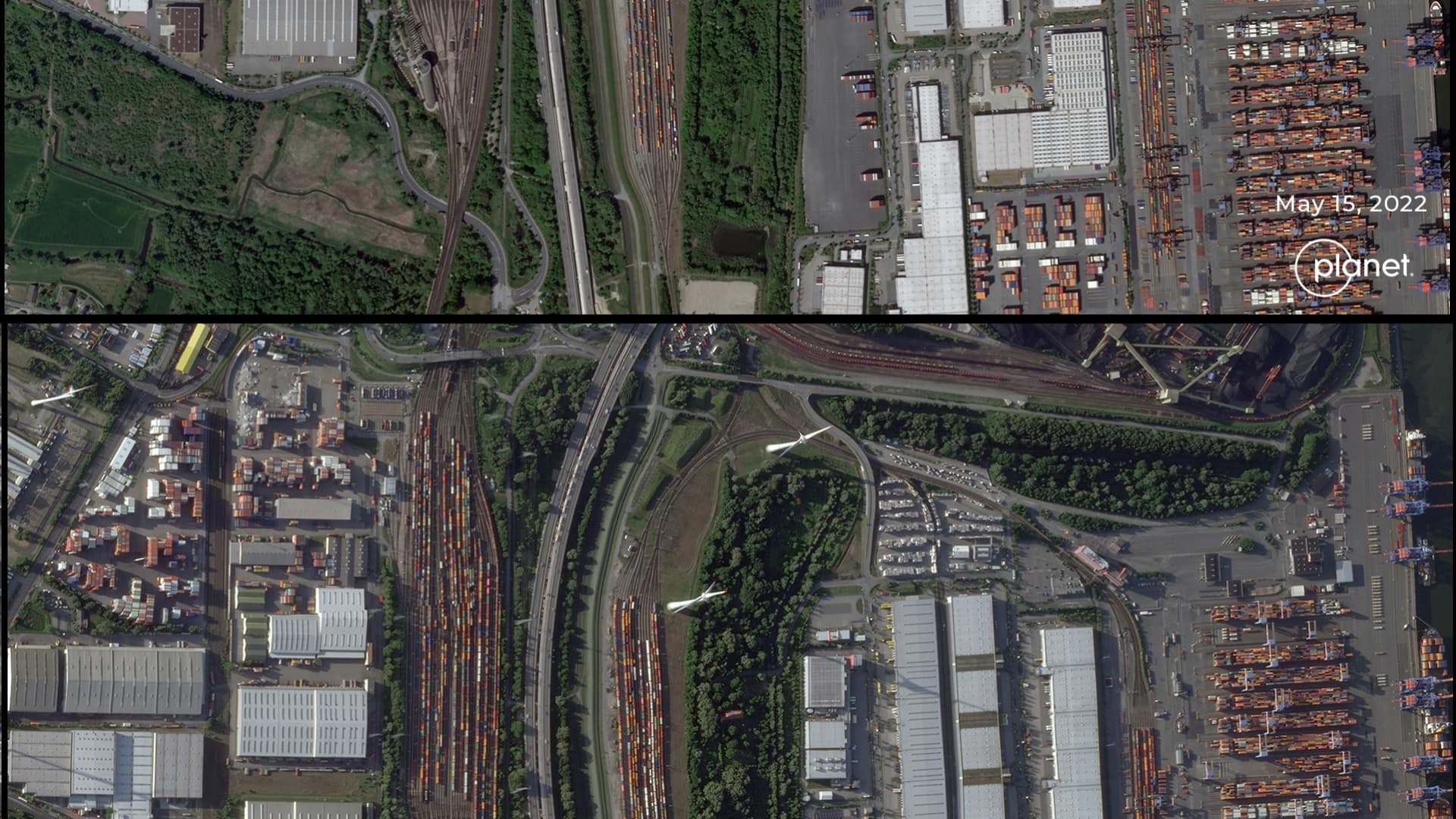 Hamburg rail terminal comparisons