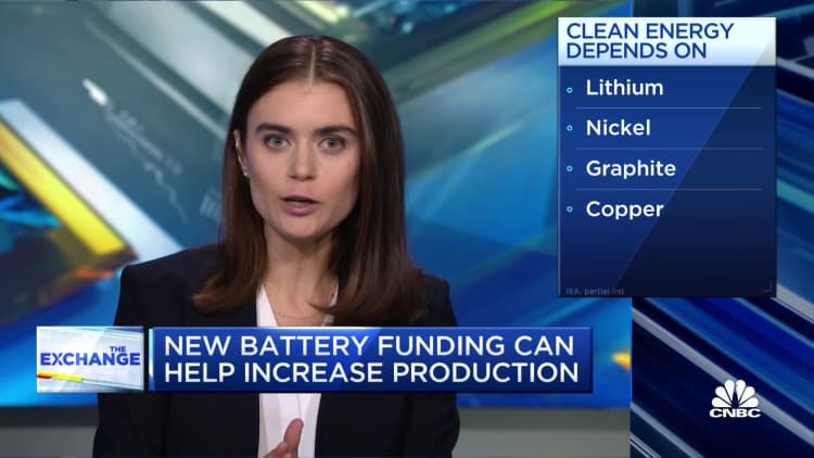 The Inflation Reduction Act can fund battery companies, increasing production